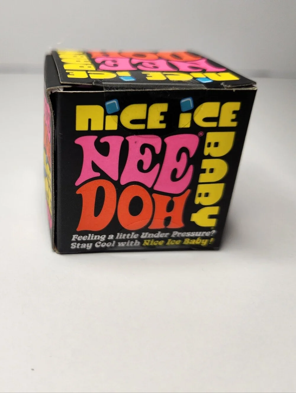 Schylling NeeDoh Nice Ice Baby Purple Super Solid Squish Mini